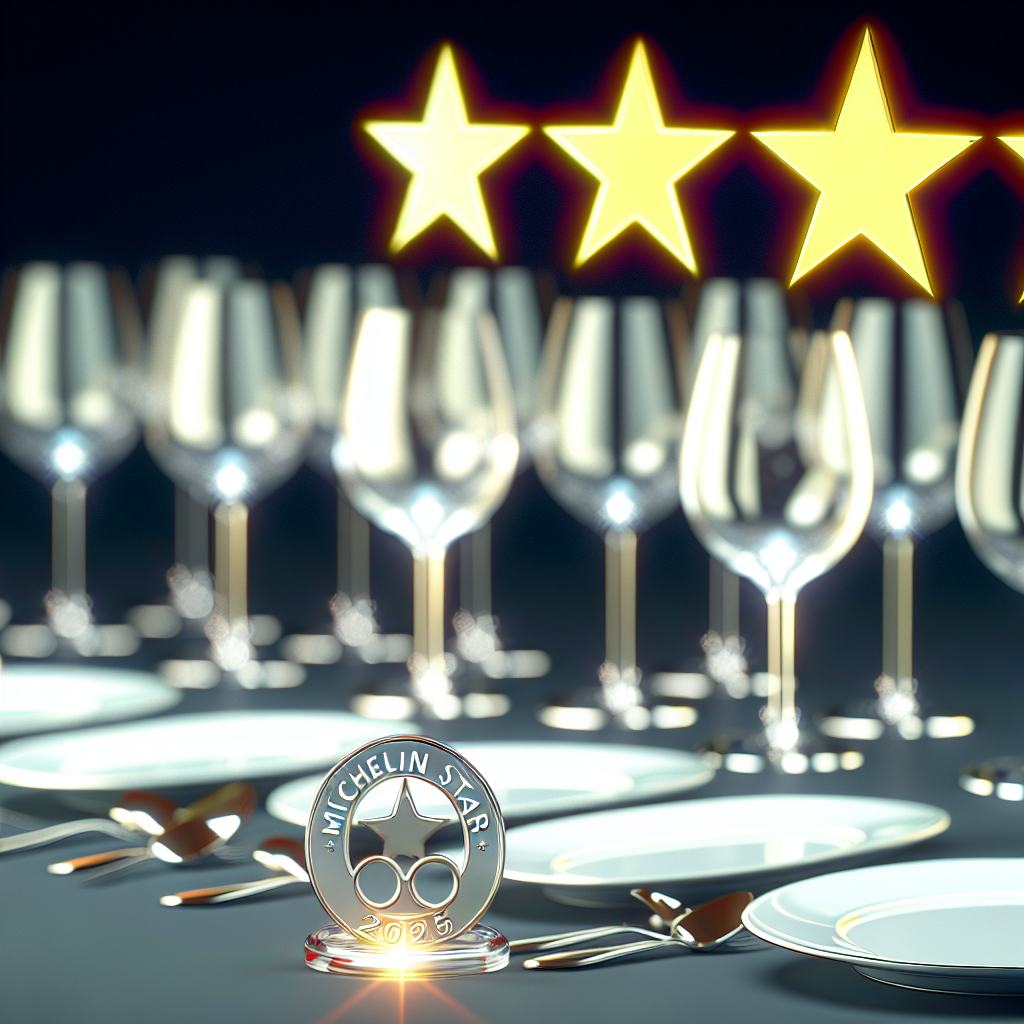 Les étoiles Michelin 2025 : nouvelles récompenses et révélations